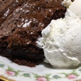 Brownies and Ice Cream